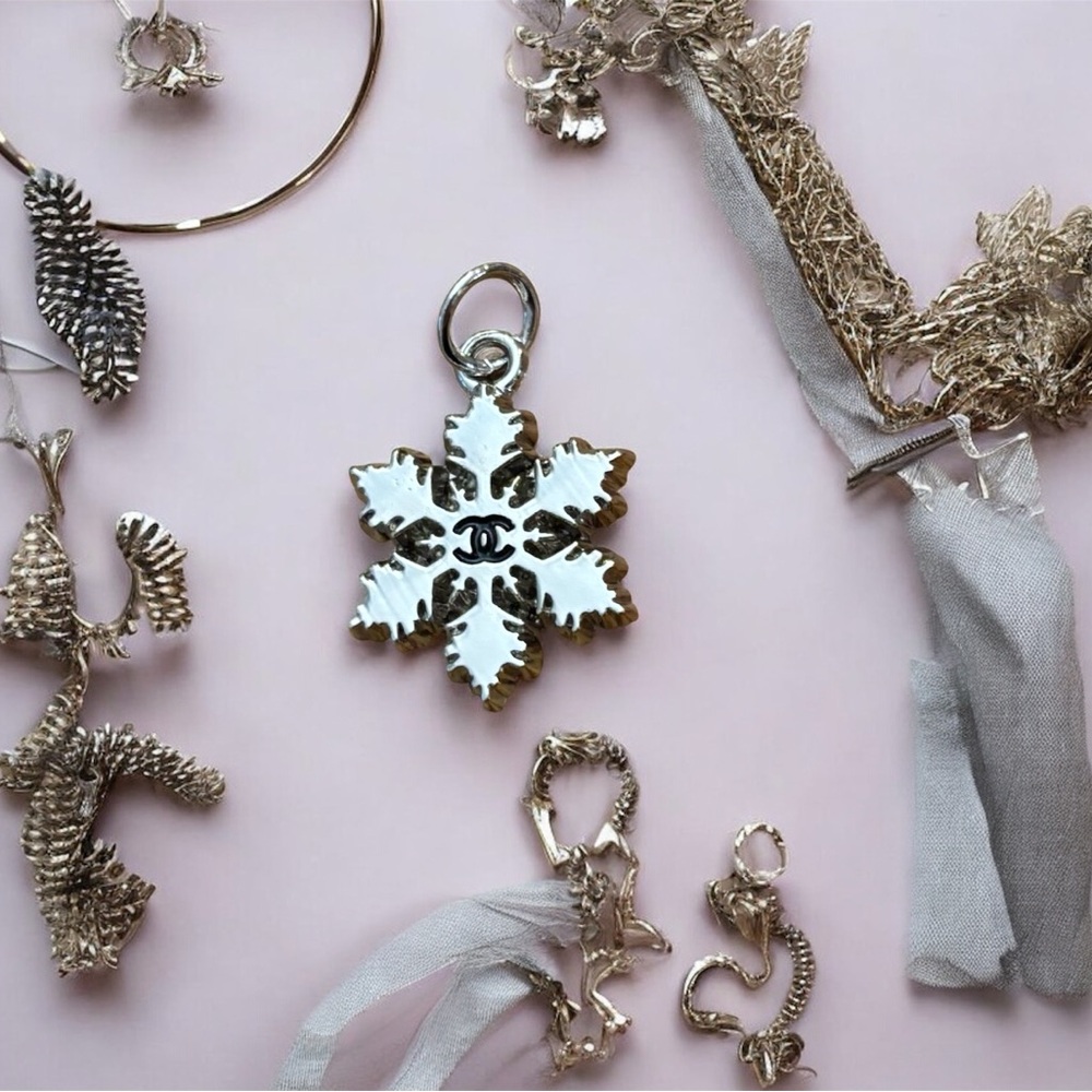 CHANEL Snowflake Charm